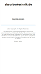 Mobile Screenshot of absorbertechnik.de